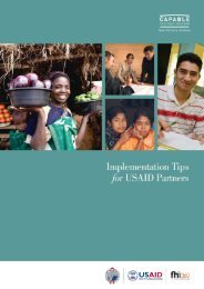 NPI Implementation Tips for USAID Partners.pdf - AIDSTAR-Two