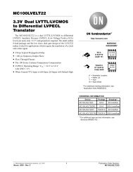 MC100LVELT22 3.3V Dual LVTTL/LVCMOS to Differential LVPECL ...