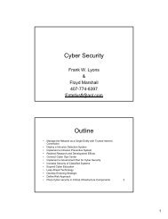 Cyber Security Outline - NASACT