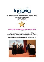 BRUSSELS INNOVA 2012 GRAND PRIX BRUSSELS INNOVA 2012 ...