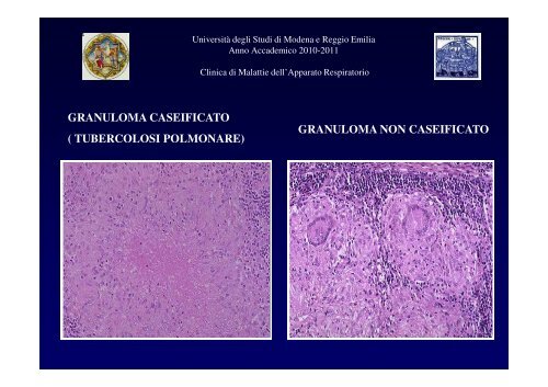 Introduzione al corso - Clinica malattie apparato respiratorio