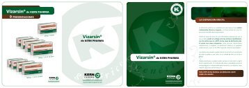 VizarsinÂ® VizarsinÂ® VizarsinÂ® - KERN Pharma