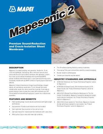 Mapesonic Mapesonic - Fishman and Son, Inc.