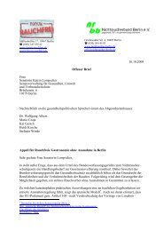 16.10.2008 Offener Brief Frau Senatorin Katrin Lompscher ...