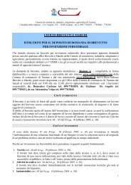 nuova guida per il deposito di domande di invenzione industriale