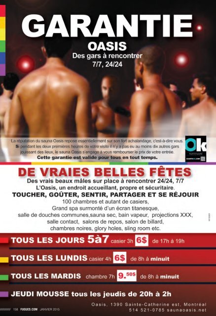 VOL. 31 N 10 ~ JANVIER 2015 ~ GRATUIT ~ fugues.com