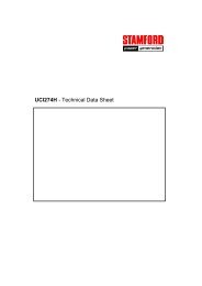 UCI274H - Technical Data Sheet