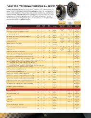 ENGINE PRO PERFORMANCE HARMONIC BALANCERS