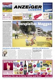 Anzeiger Luzern, Ausgabe 30, 31. Juli 2013