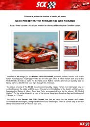 scxÂ® presents the ferrari 599 gtb fiorano - Creative