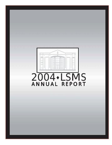 Annual Report - the Louisiana State Medical Society