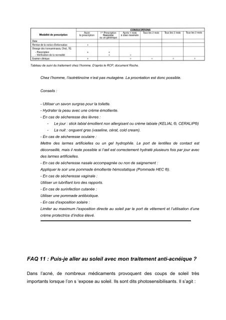 L'ACNE DE L'ADOLESCENT - MedQual