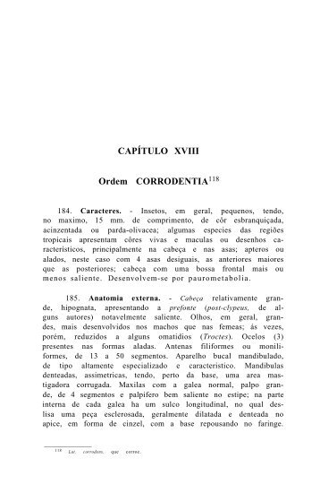 Ordem CORRODENTIA - Acervo Digital de Obras Especiais