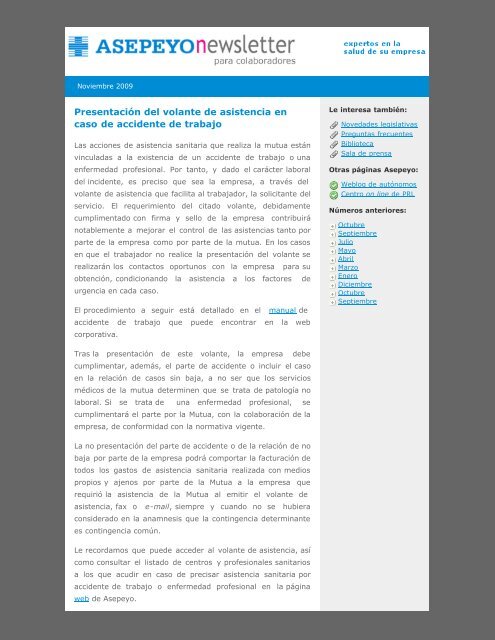 newsletterCol_1109.pdf - Asepeyo