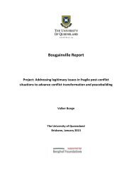 Bougainville Report - Berghof Foundation