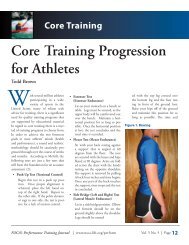 Core training progression for athletes.pdf - Myweb.wwu.edu