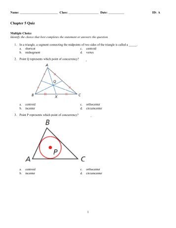 Review worksheet with answers