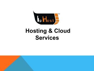 IpHost Hosting & Cloud Services - Î¤.Î.Î. Î ÎµÎ¹ÏÎ±Î¹Î¬