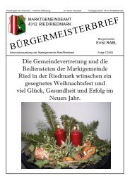BÃ¼rgermeisterbrief 7/2003 (0 bytes) - Ried in der Riedmark