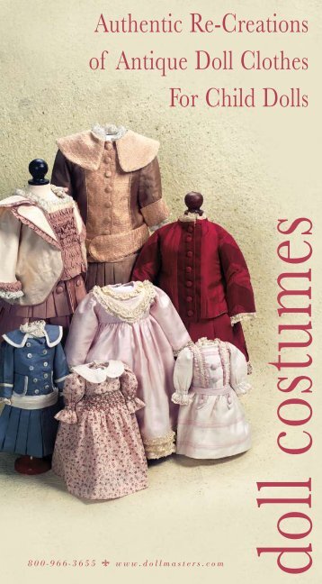 Costume Catalog - Dollmasters