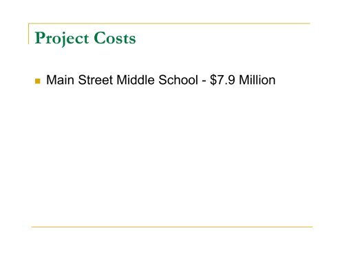 Capital Project Reconciliation Report - East Aurora Union Free School