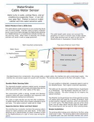 WaterSnake Cable Water Sensor - NETS