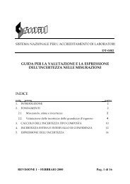 guida per la valutazione e la espressione dell'incertezza - Accredia