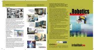 Robotics Product Line Tri-fold Brochure - Intelitek