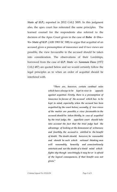 Crl.A(J) 165/2004 - Gauhati High Court