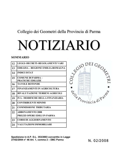 Collegio dei Geometri della Provincia di Parma