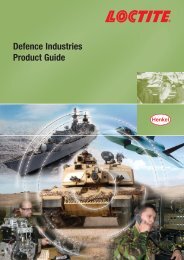 Defence Industries Product Guide - Loctite