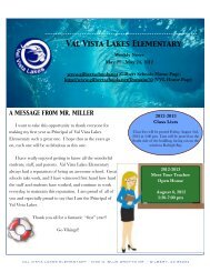 Val Vista Lakes Elementary - Gilbert Public Schools