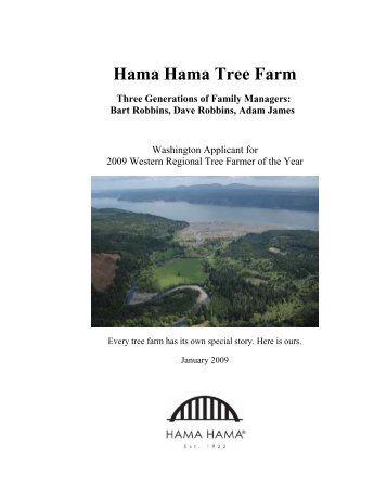 The Beginning - Washington Tree Farm Program