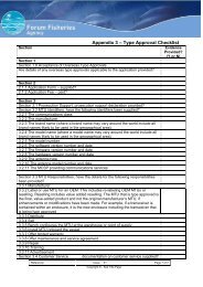 2009 Appendix 3 FFA Type Approval Checklist