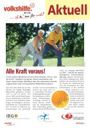 Alle Kraft voraus! - bei der Volkshilfe Wien