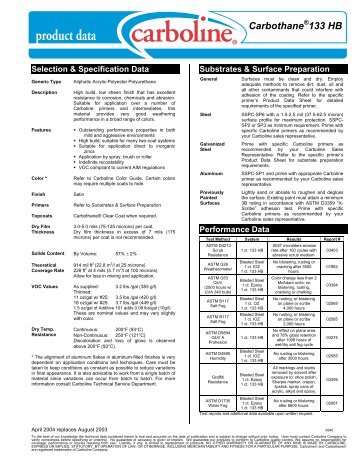 Carbothane 133 HB