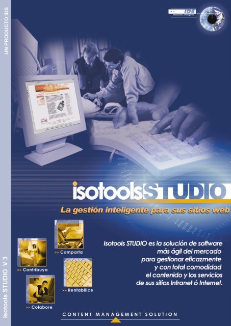 Folleto comercial - Isotools Studio