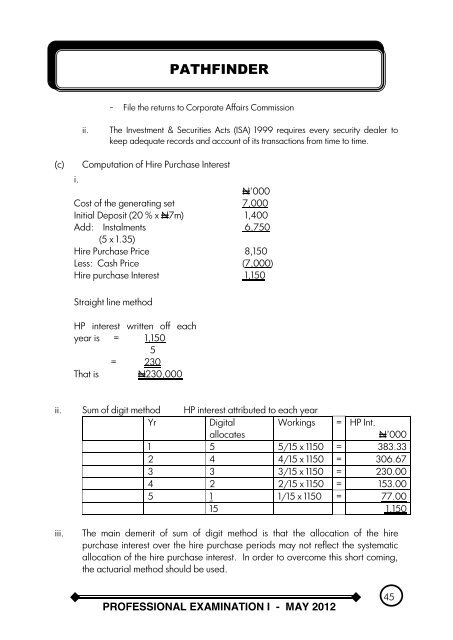 THE INSTITUTE OF CHARTERED ACCOUNTANTS ... - Resourcedat