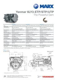 Yanmar 6LY3-ETP/STP/UTP - MARX