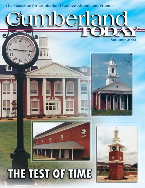 Summer 2003 - University of the Cumberlands