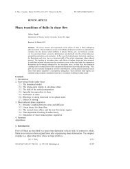 Phase transitions of fluids in shear flow