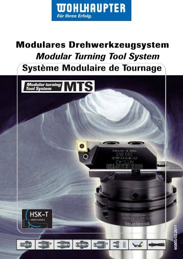 Modulares Drehwerkzeugsystem Modular Turning Tool System ...