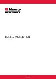 BLANCCO MOBILE EDITION