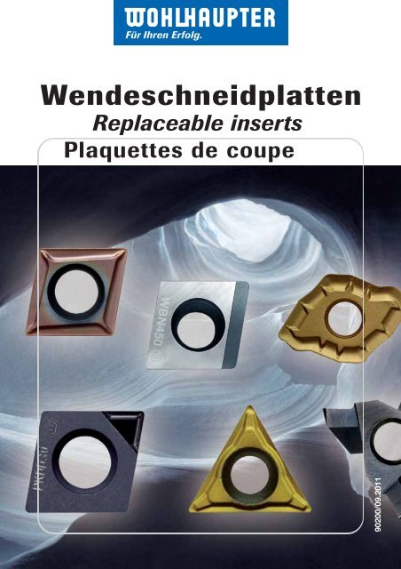 Wendeschneidplatten - Wohlhaupter Corporation
