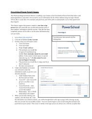 PowerSchool Single Sign-On Quick Start Guide - Wachusett ...