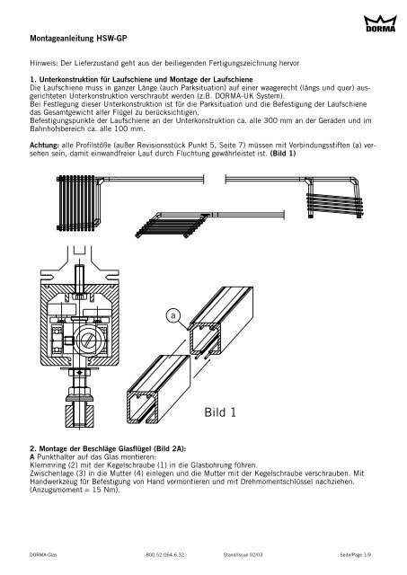 Montageanleitung