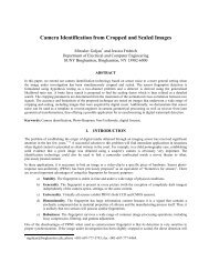 Camera Identification from Cropped and Scaled Images