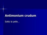 Antimonium crudum - OmeoWeb