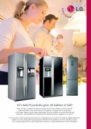 LG's kÃ¸le/fryseskabe giver dit kÃ¸kken et lÃ¸ft! - Lomax