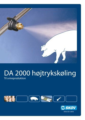 DA 2000 højtrykskøling svin - Skov A/S